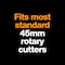 12 Packs: 2 ct. (24 total) Fiskars® 45mm Rotary Blades
